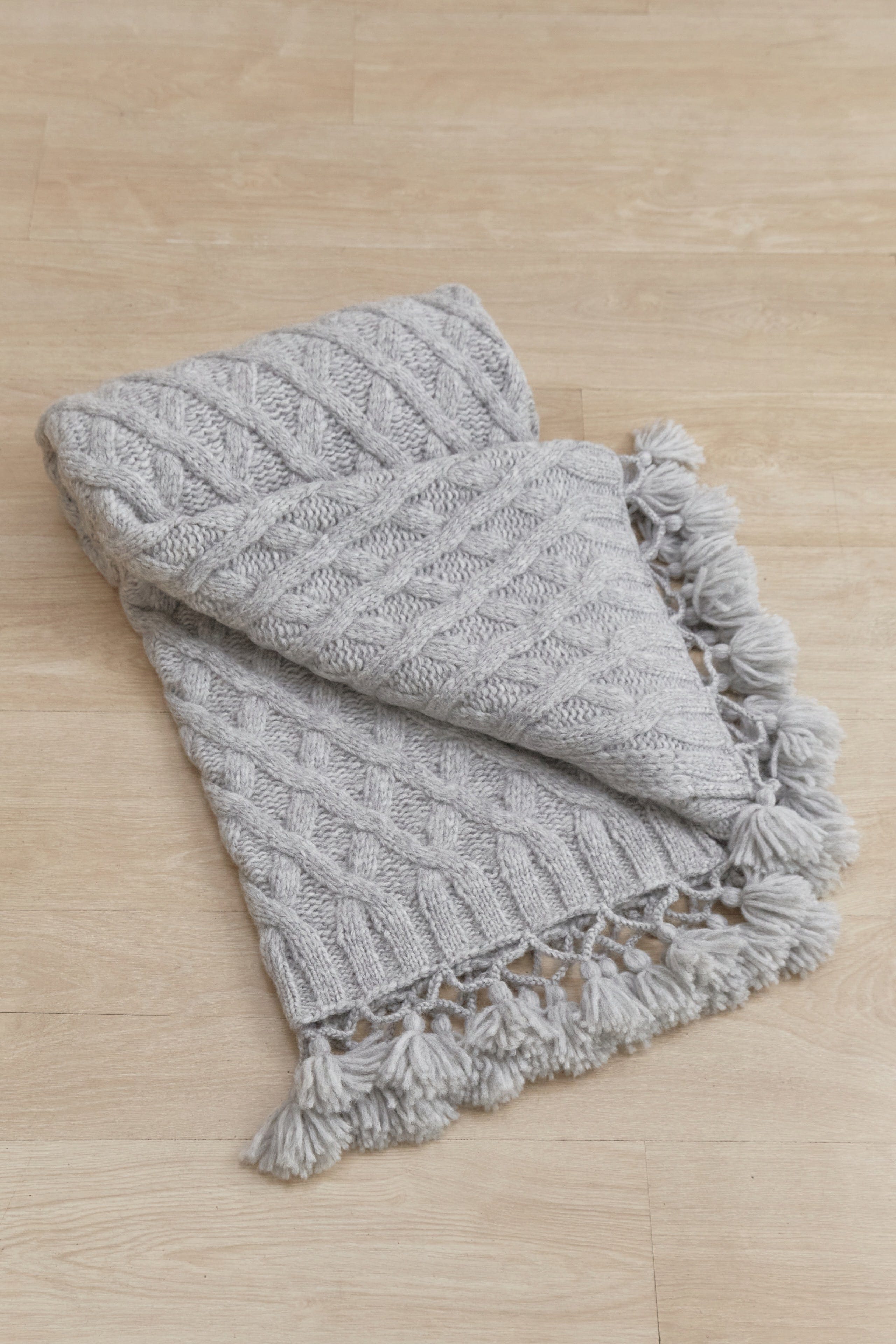 Rhombus Alpaca Throw