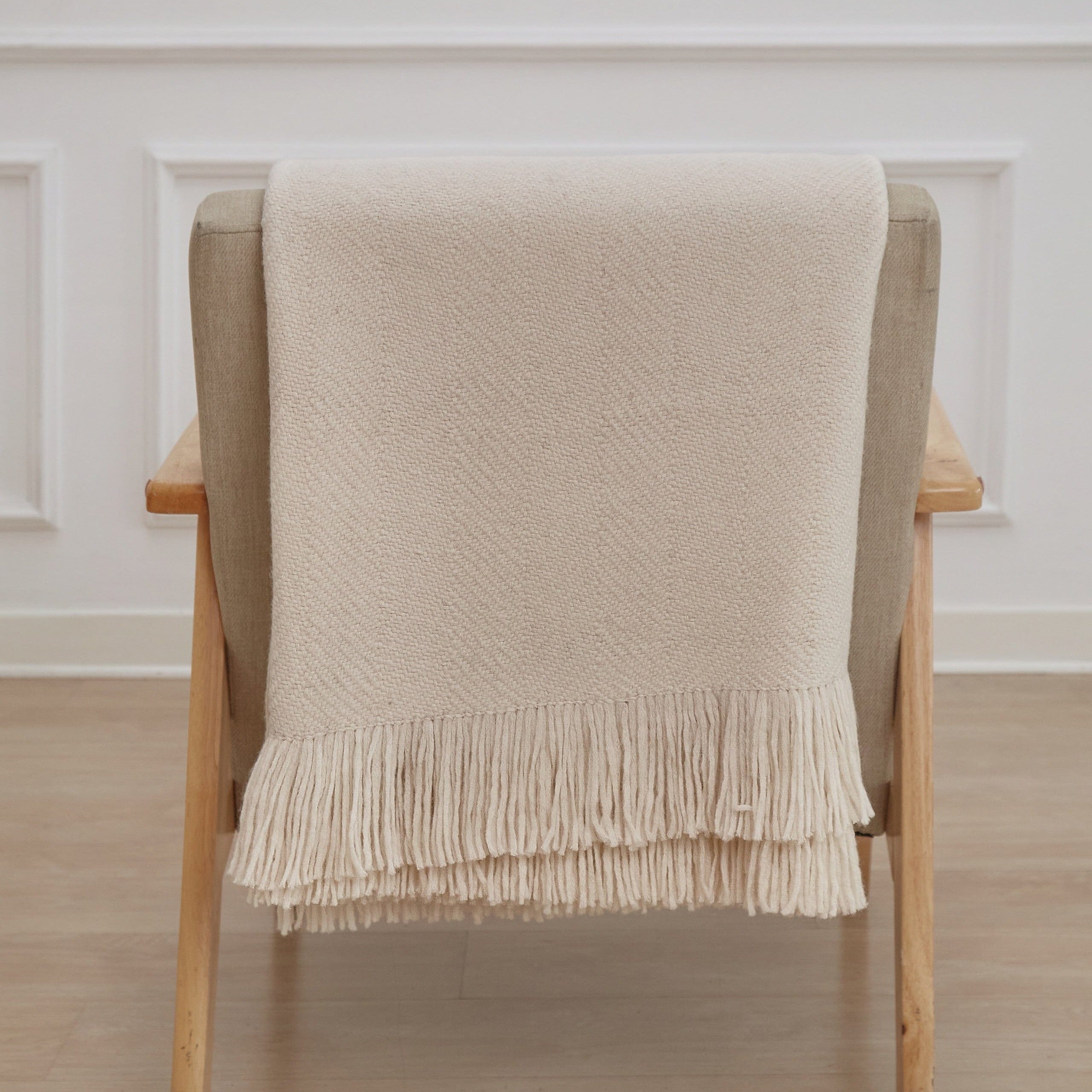 Twill Alpaca Throw