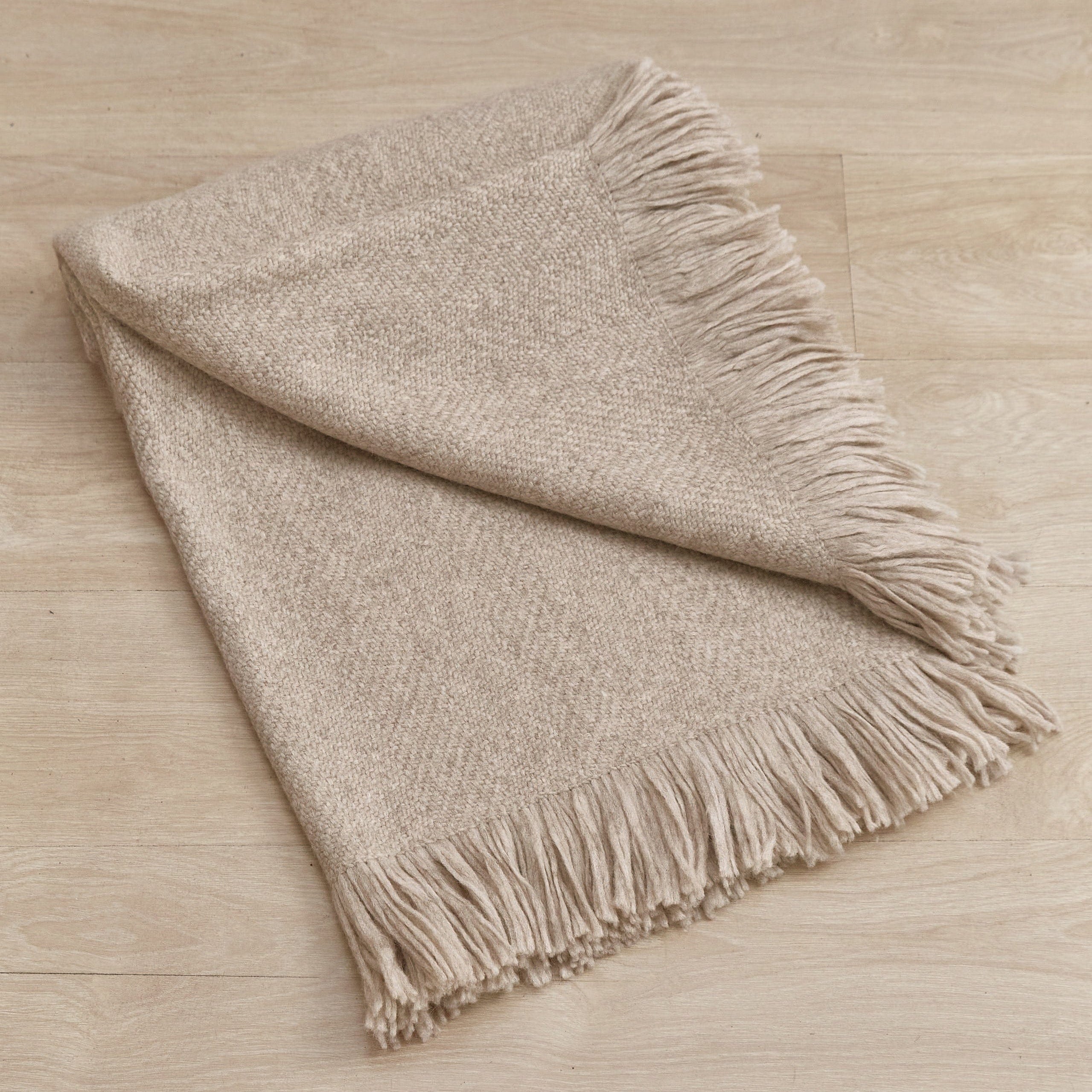 Twill Alpaca Throw