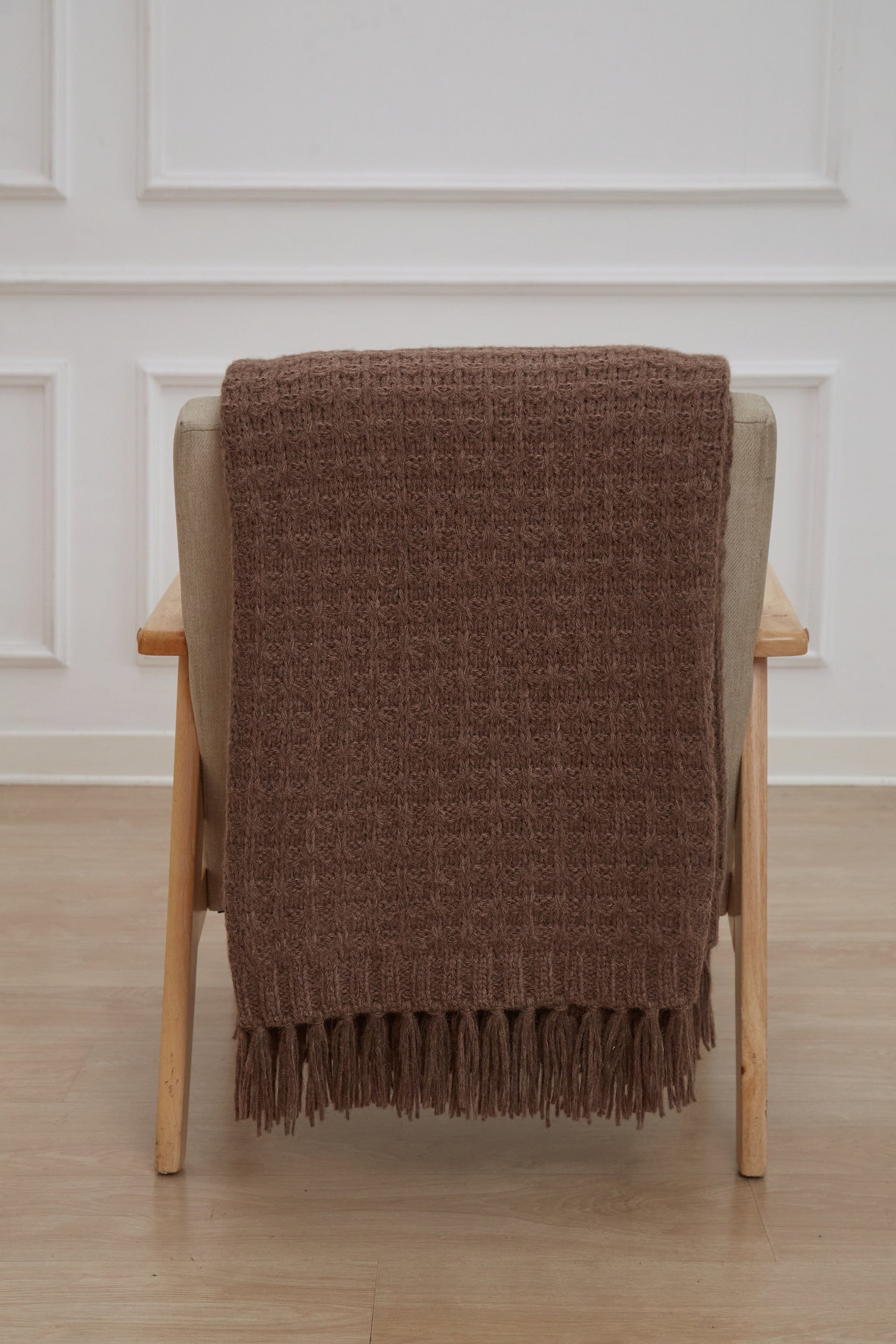 Waffle Alpaca Throw