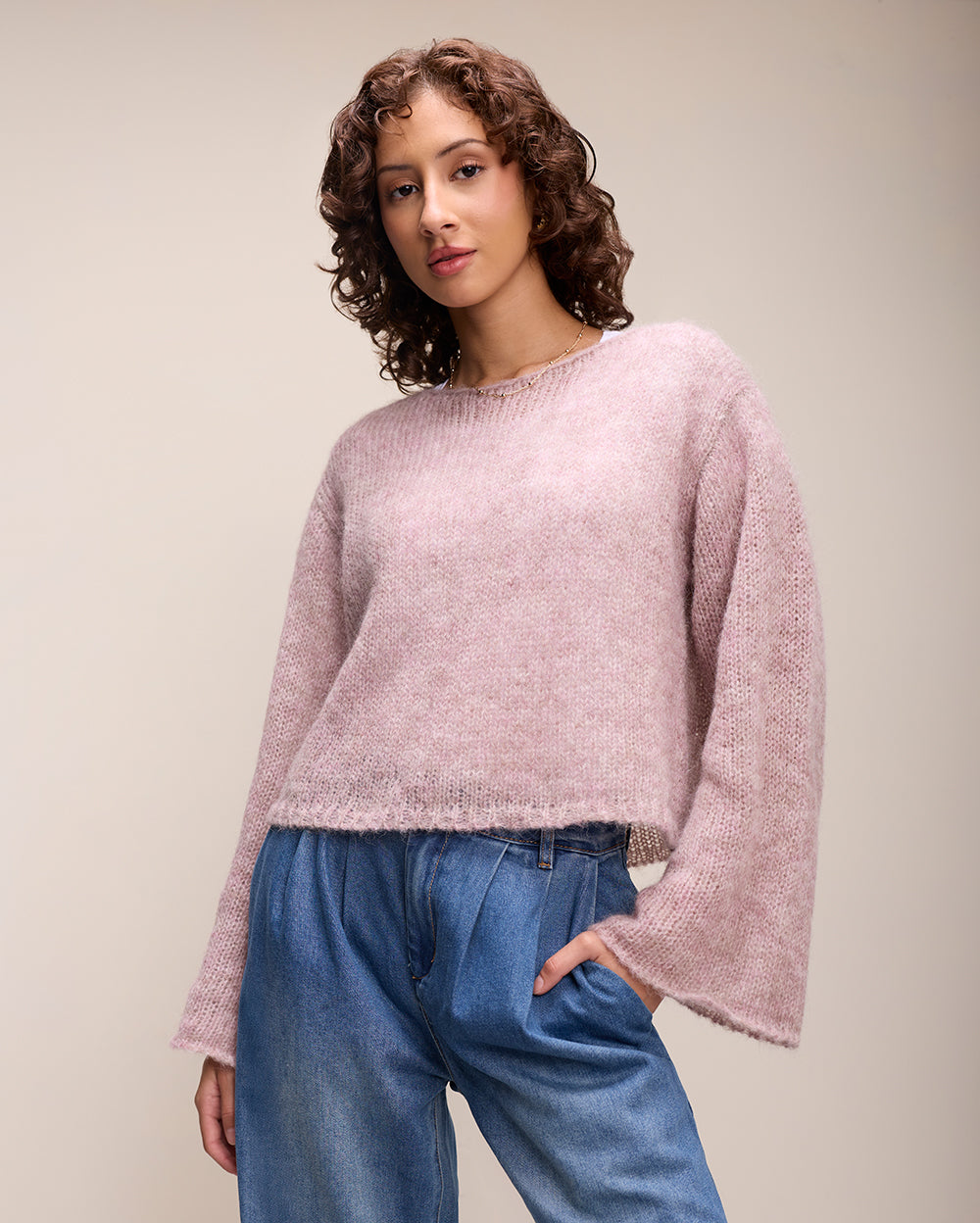 #Color_Light Grey Pink