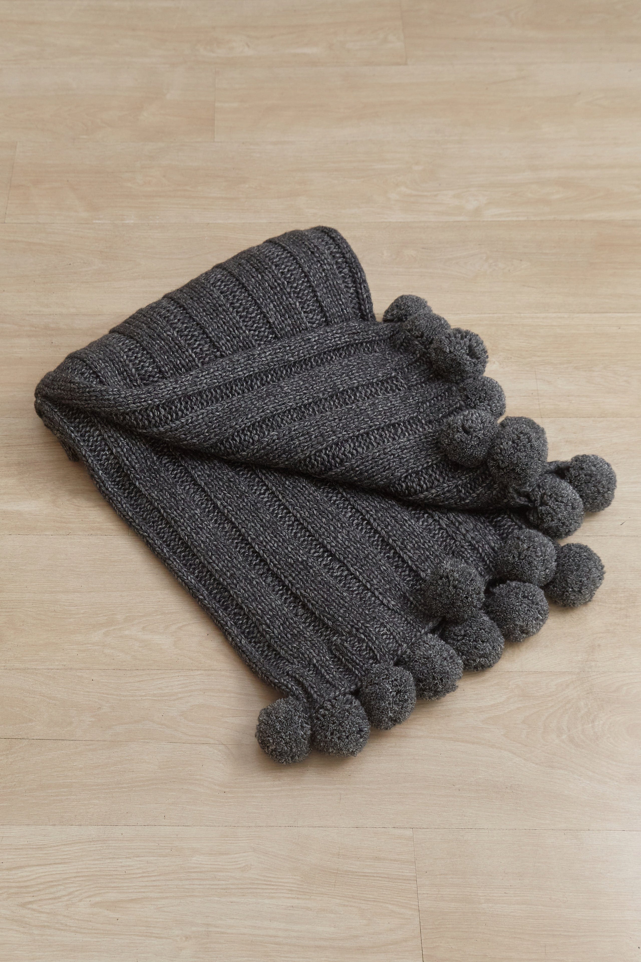 Stripes Alpaca Throw