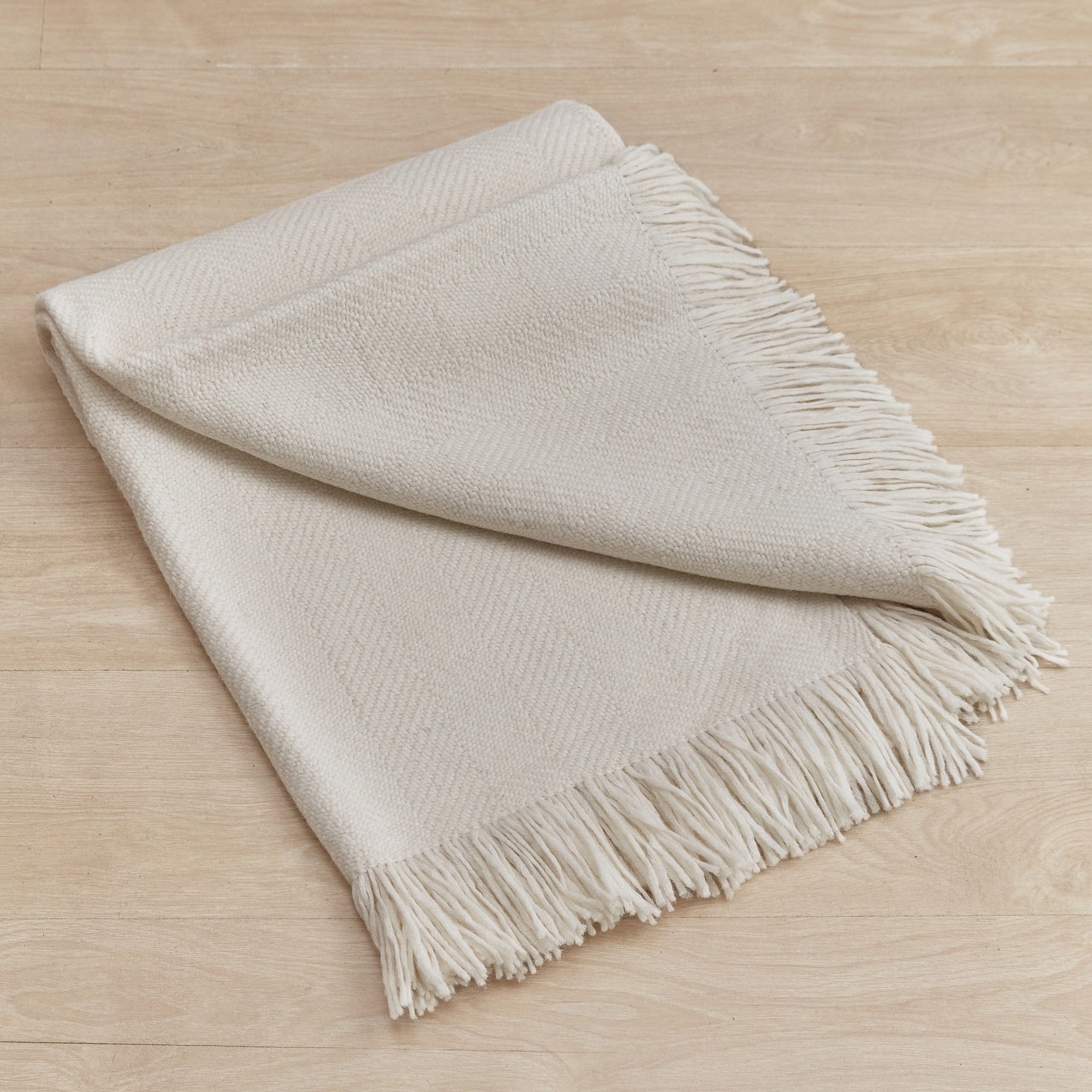 Twill Alpaca Throw