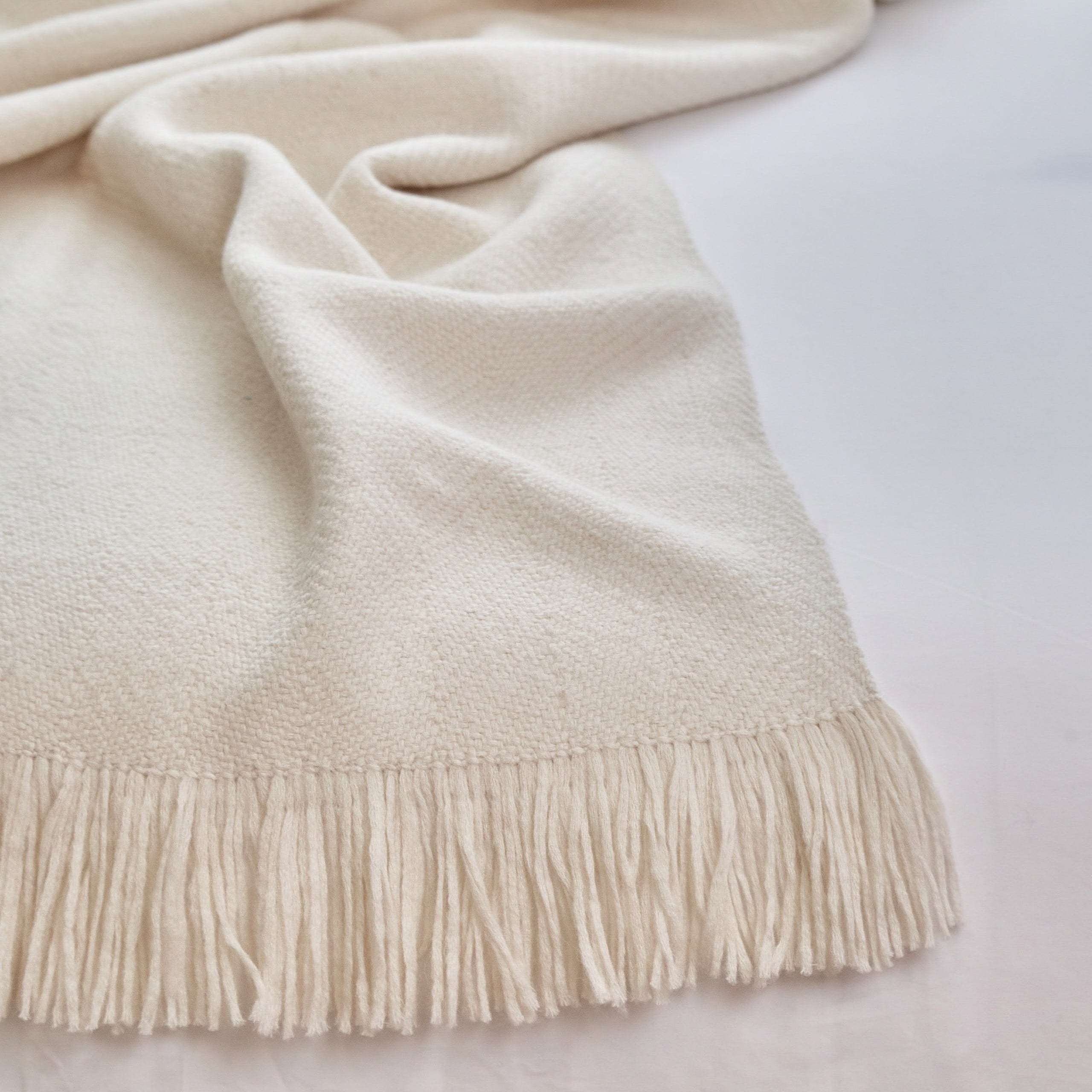 Twill Alpaca Throw
